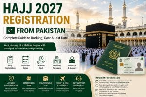 Hajj 2027 Registration from Pakistan: Complete Guide to Booking, Cost & Last Date